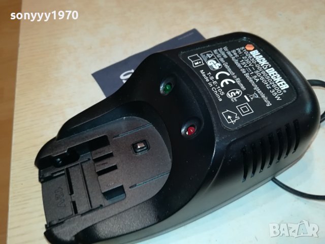 black decker battery charger 0408231532, снимка 2 - Винтоверти - 41756954