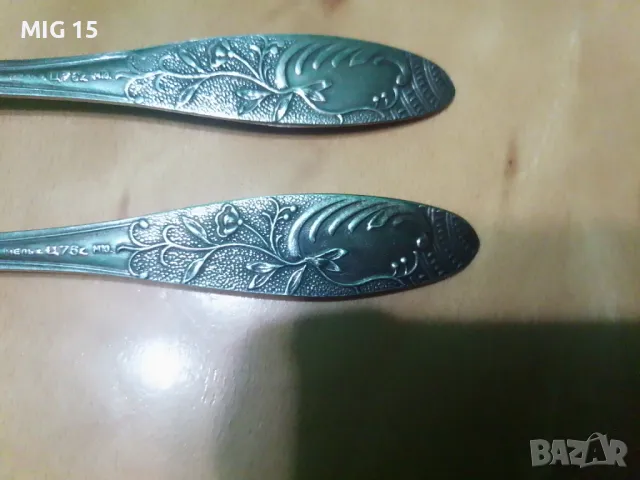 Комплект стари лъжички за захар., снимка 6 - Антикварни и старинни предмети - 48031972