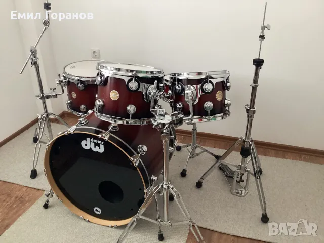 Промо DW Collectors Maple USA 2004 г Gold badge, снимка 3 - Ударни инструменти - 49783189