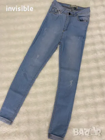 Дънки с висока талия, снимка 3 - Дънки - 47997835