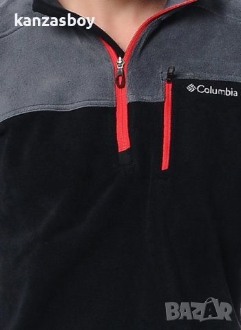 Columbia Crosslight ½ Zip Omni-Heat Mid-Layer Top (Men's) - страхотен мъжки полар Omni-Heat КАТО НОВ, снимка 3 - Спортни дрехи, екипи - 39023578