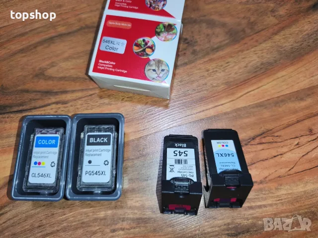Мастилени Касети за Canon PG-545 / CL-546 (Оригинална и Съвместими)  , снимка 3 - Консумативи за принтери - 56058988
