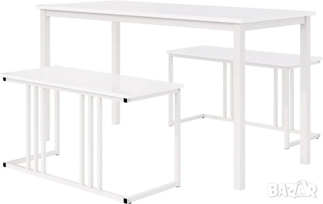 Маса с две пейки 10FJGSDS08WH140, снимка 2 - Маси - 41614585