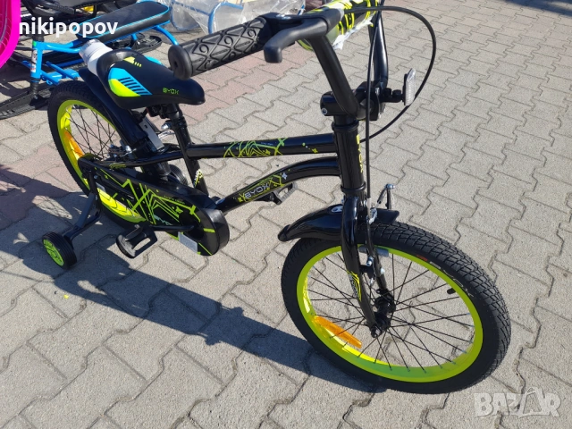 BYOX Велосипед 18" PIXY черен, снимка 5 - Велосипеди - 53772988