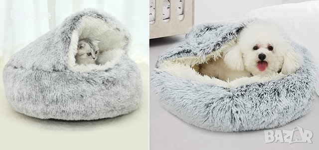 Ново зимно - топло плюшено Легло * Възглавница * Къща *Хралупа * За котка * куче * Размери * Цветове, снимка 6 - Други стоки за животни - 39212651