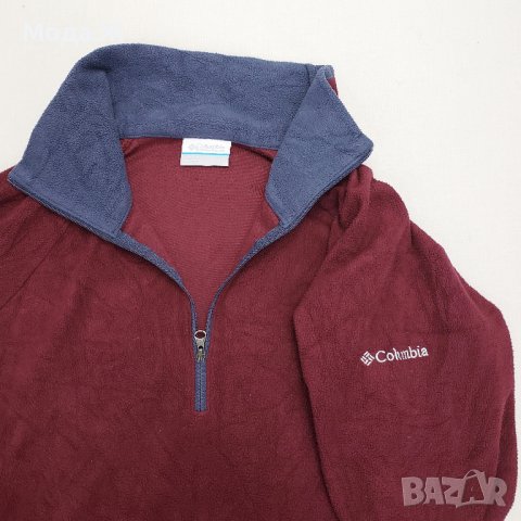 Columbia GLACIAL IV 1/2 ZIP Оригинална Туристическа Блуза Пуловер Полар (M)
