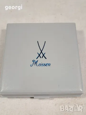 порцеланов талер Meissen , снимка 5 - Антикварни и старинни предмети - 48356755