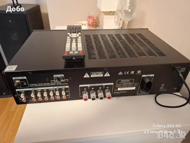 Denon PMA-520 AE , снимка 8 - Ресийвъри, усилватели, смесителни пултове - 46946126