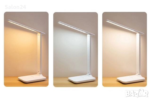 LED нощна лампа с поставка за телефон, снимка 3 - Лед осветление - 52213331