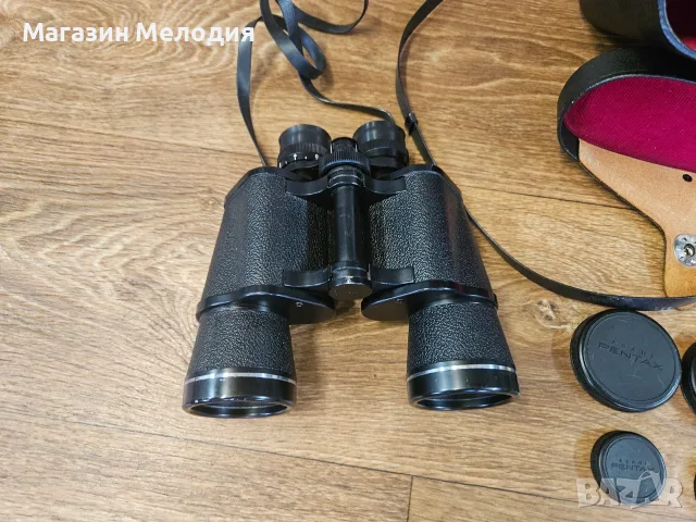 Бинокъл Asahi Pentax 7x50 Field 7.1° – Японска легенда, Made in Japan, снимка 12 - Екипировка - 55886598