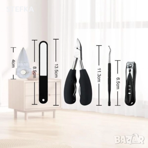 Комплект за нокти, снимка 3 - Продукти за маникюр - 52954626