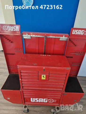 Количка за инструменти FERRARI, снимка 4 - Куфари с инструменти - 53820868