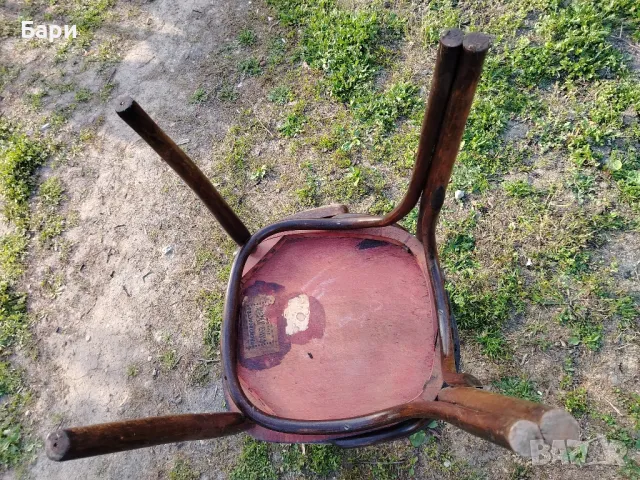 Стар виенски стол,столове, снимка 8 - Столове - 49031563