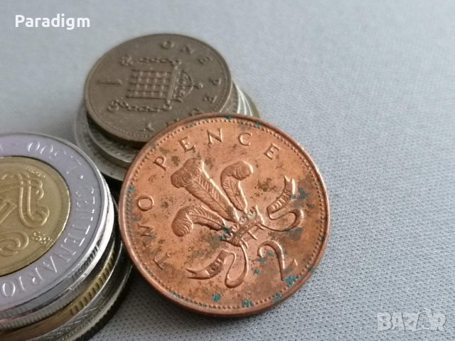 Монета - Великобритания - 2 пенса | 2001г.