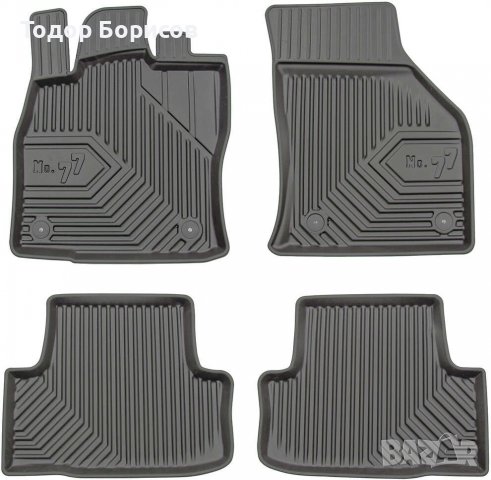 Стелки гумени /леген/ за Skoda Karoq 2017- /407053/
