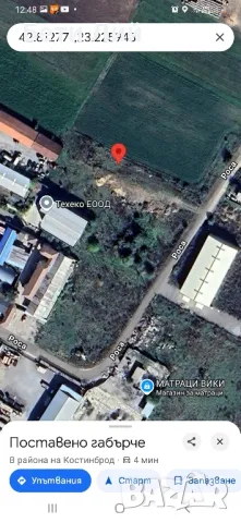 Място под наем в гр.Костинброд до Олинеза , снимка 5 - Парцели - 48074317