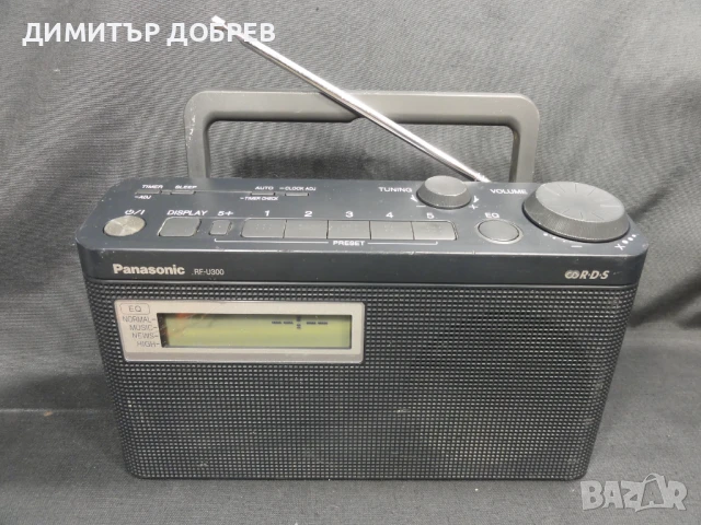 PANASONIC RF-U300 FM RECEIVER RDS ТРАНЗИСТОР РАДИО