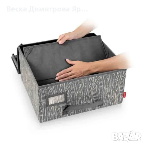 Органайзер за гардероб с капак Tescoma Fancy Home Cappuccino 40x52x25cm, снимка 4 - Гардероби - 50049409