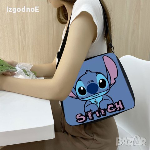 Текстилна чанта Disney Lilo & Stich - Лило и Стич , снимка 1 - Раници - 40797030