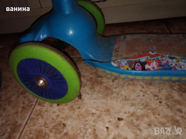 Детска тротинетка с 3 колела, снимка 3 - Детски велосипеди, триколки и коли - 41494370