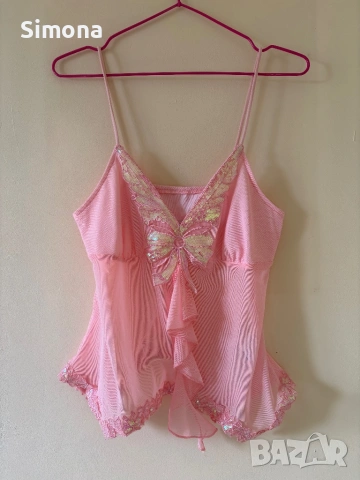 Y2K розов потник