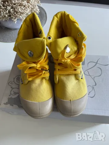 Fashion Sport Дамски обувки в жълто, 38 EU, снимка 7 - Дамски боти - 49779303