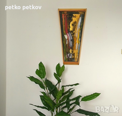 Абстрактна картина Veier, снимка 4 - Картини - 52141246