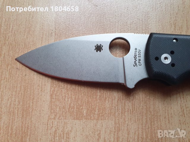 Сгъваем нож Spyderco Shaman, снимка 10 - Ножове - 42041550