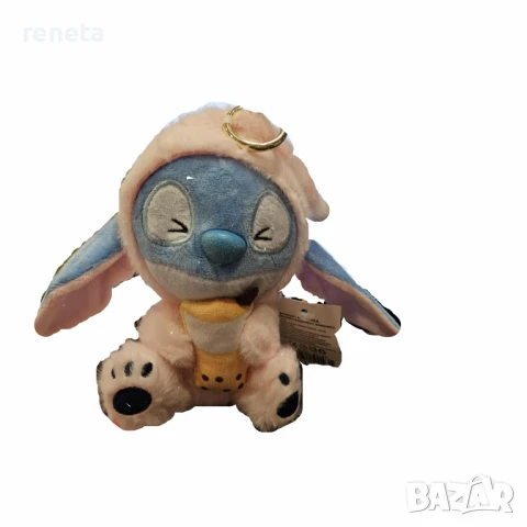 Играчка Стич, Плюшено, Розово, 15 см