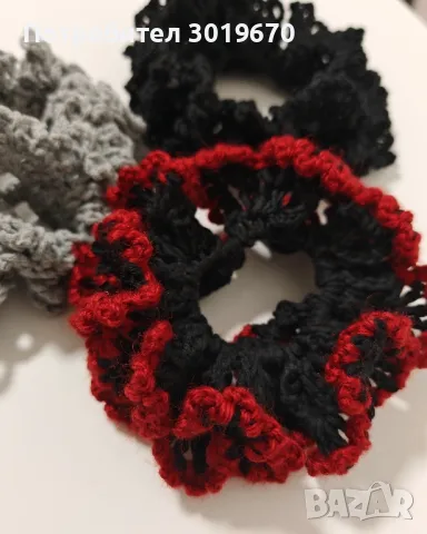 скрънчита за коса ластичка, снимка 1