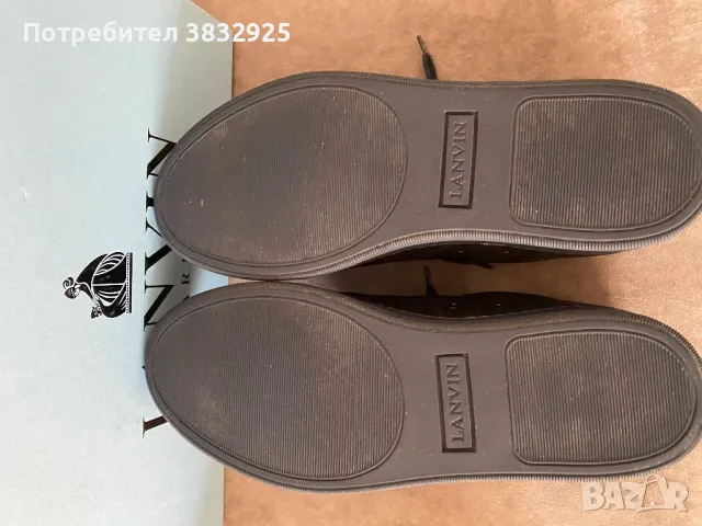 Lanvin toe-capped sneakers, снимка 2 - Кецове - 49293830