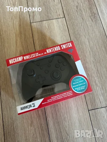 Безжичен контролер Armor3 - NuChamp, черен (Nintendo Switch), снимка 2 - Аксесоари - 50265587
