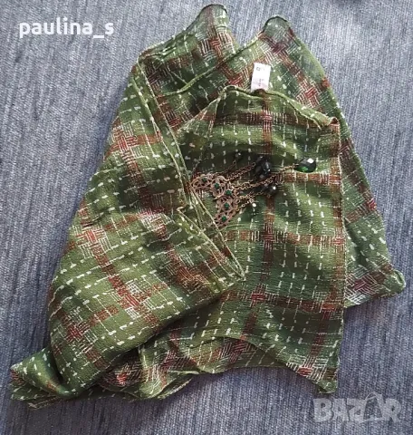 Пет броя / Винтидж шал / Перфектният подарък / Разкошен копринен шал във флорален принт , снимка 14 - Шалове - 48315689