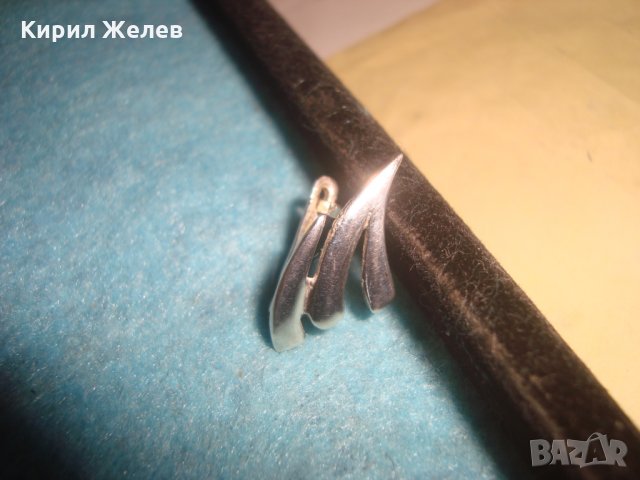 925 СРЕБРО АРТ СТИЛНА КРАСИВА СРЕБЪРНА ОБЕЦА 26306, снимка 12 - Обеци - 35820631