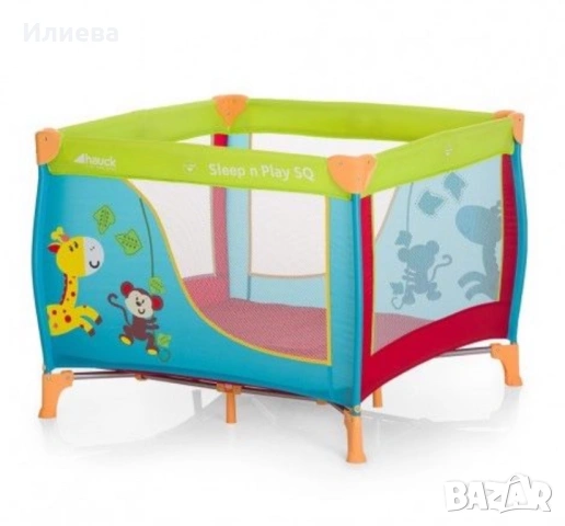 Бебешка кошара за игра и сън hauck