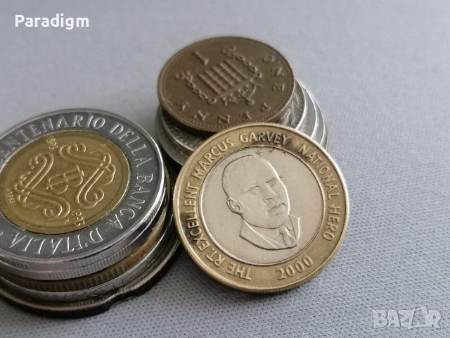 Монета - Ямайка - 20 долара | 2000г., снимка 2 - Нумизматика и бонистика - 41099219