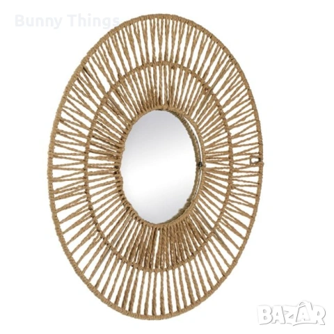 Декоративно огледало за стена, кръгло, различни видове и размери, снимка 5 - Огледала - 53417731