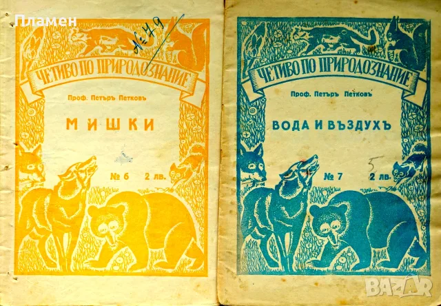 Библиотека "Четиво по природознание" /1936/, снимка 3 - Колекции - 35350668