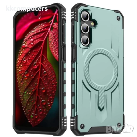 Samsung Galaxy A36 5G / A56 5G PC + TPU/ MagSafe Удароустойчив Калъф и Протектор, снимка 2 - Калъфи, кейсове - 50790090