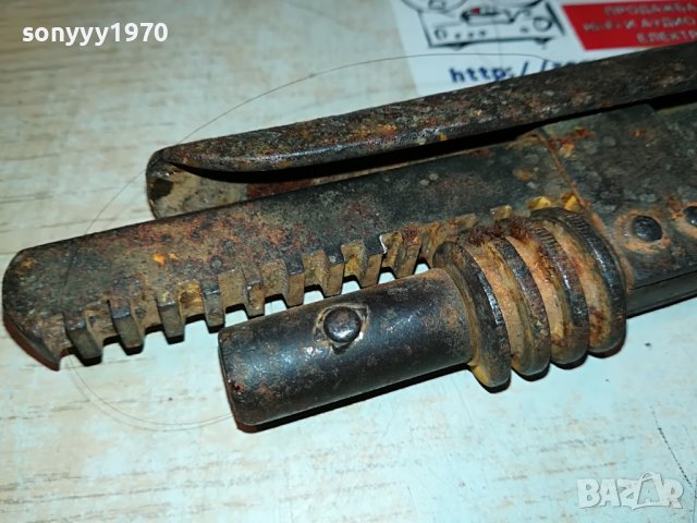 стар раздвижен ключ от франция антика 0502231506, снимка 15 - Антикварни и старинни предмети - 39562685