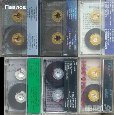 Неофициални аудио касети с метъл (блек, дет), снимка 3 - Аудио касети - 53237257
