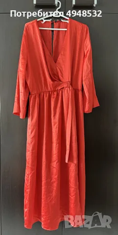 Сатенена рокля ZARA