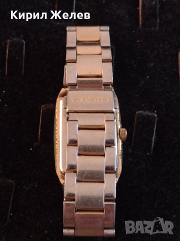 CASIO WATER RESISTANT JAPAN MOVT ЕЛЕГАНТЕН БИЗНЕС МОДЕЛ ДАМСКИ ЧАСОВНИК 27359, снимка 8 - Дамски - 38753260