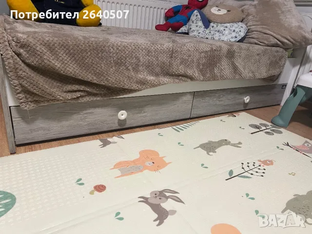 Легълце Loreli + МАТРАК, снимка 3 - Мебели за детската стая - 47283648