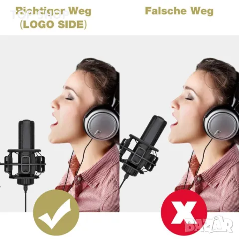 Комплект USB микрофон за поточно предаване YouTube запис подкаст 192kHz/24, снимка 6 - Микрофони - 49049699