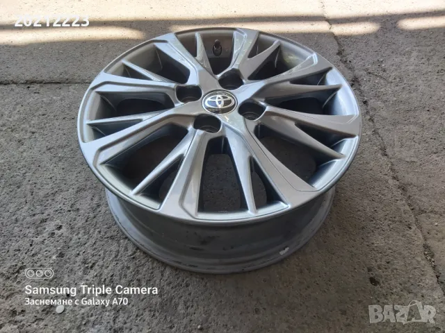 1 брой алуминиева джанта за Toyota Yaris,Toyota Yaris- Hybrid 15, снимка 2 - Гуми и джанти - 50335905