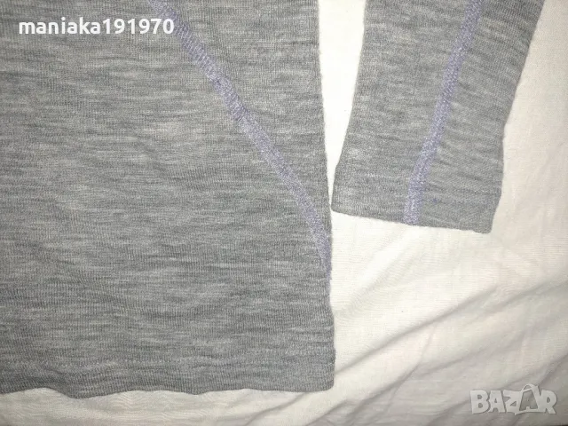 Janus (XL) мъжка термо блуза мерино 100% Merino Wool, снимка 4 - Спортни дрехи, екипи - 48987096