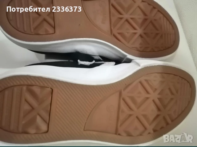 Черни кецове Converse, номер 35, снимка 7 - Детски гуменки - 50756343