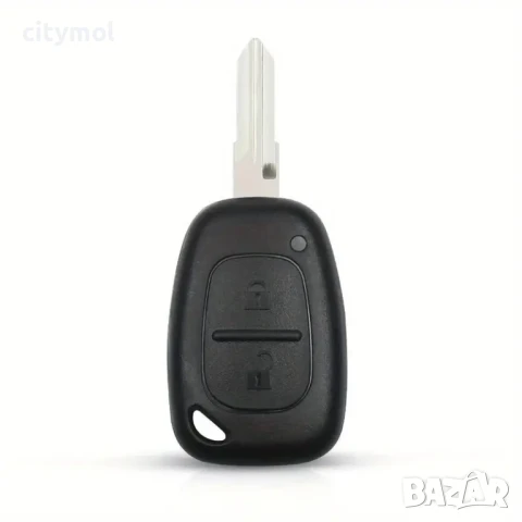 Кутийка за ключ Renault с 2 бутона за Renault/Dacia:Clio,Kangoo,Master, Modus, Trafic,Twingo, VAC102