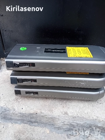 батерия за електрически велосипед 36 волта *13ah* батерите нямат* зарядно* , снимка 2 - Друга електроника - 52187930